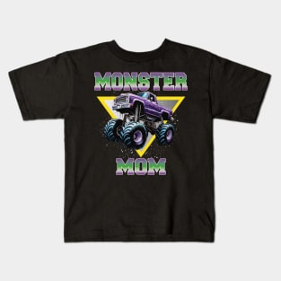 monster truck mom Kids T-Shirt